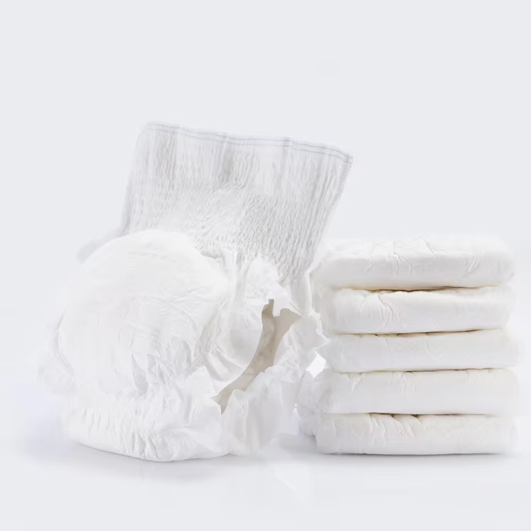A single adult diaper and a stack of adult diapers. Festive Care adult diapers provide reliable protection and comfort.