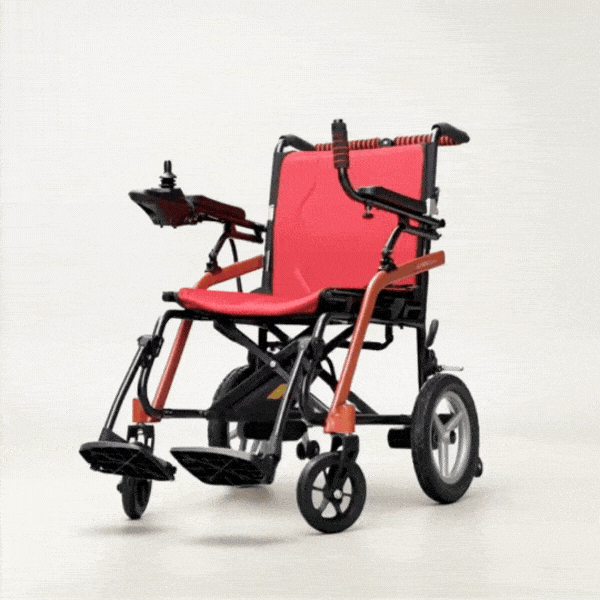 Electric Wheelchair 15kg Lightweight Magnesium Alloy FM02 - Image 2