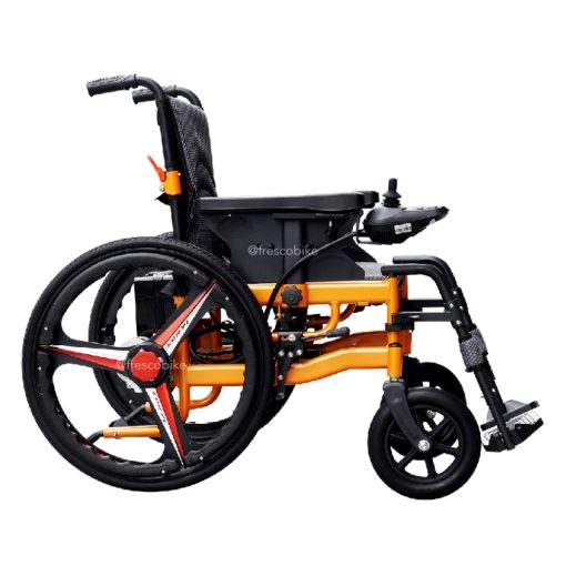Electric Wheelchair Heavy Duty Sportrim 24" FRH001B - Image 5