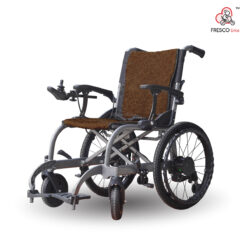 Electric Wheelchair Big Seat Hybrid Double Battery 18kg with a Big Seat.