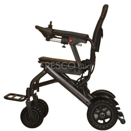 Electric Wheelchair 15kg Lightweight Black Carbon Printed FA03D - Image 4