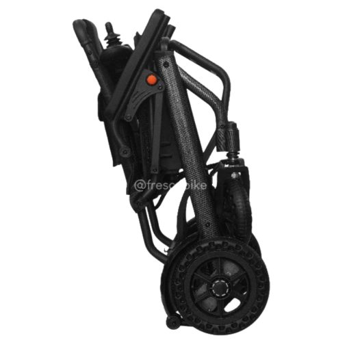 Electric Wheelchair 15kg Lightweight Black Carbon Printed FA03D - Image 7