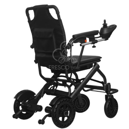 Electric Wheelchair 15kg Lightweight Black Carbon Printed FA03D - Image 3