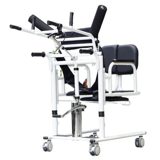 Elderly Shifting Patient Transfer Chair Hydraulic FDH004 - Image 2