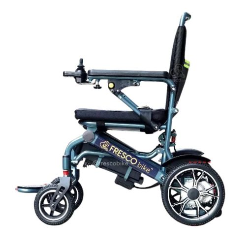 Electric Wheelchair Lightweight 19kg Easy Travel Double Battery FRH002XLight - Image 5