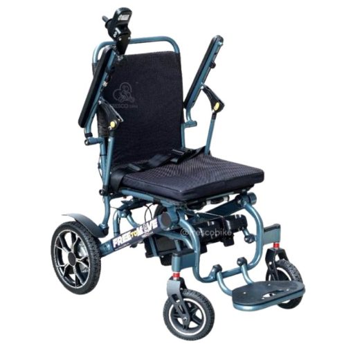 Electric Wheelchair Lightweight 19kg Easy Travel Double Battery FRH002XLight - Image 3