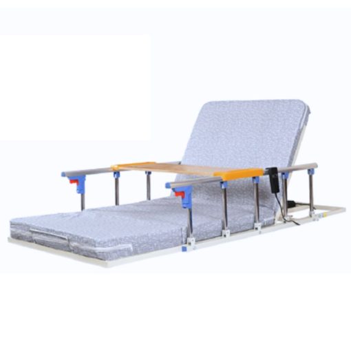 Electric Bed Adjustable Full Frame With Backrest Lifting Dining Table Anti-Slip Ribs BedLift-02 - Image 4