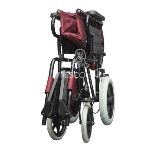 Wheelchair Lightweight 12.5kg Aluminum Solid Tyre QK871ABJ - Image 5
