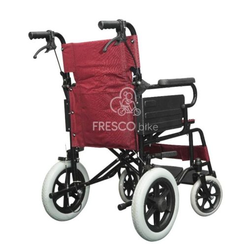 Wheelchair Lightweight 12.5kg Aluminum Solid Tyre QK871ABJ - Image 6