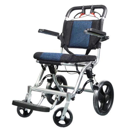 Lightweight Wheelchair Travel Aluminum Foldable FQK9002