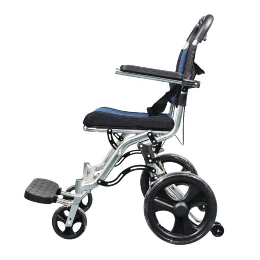 Lightweight Wheelchair Travel Aluminum Foldable FQK9002 - Image 2