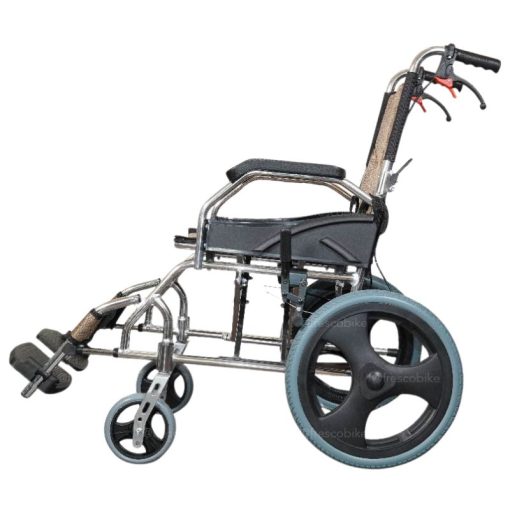 Lightweight Manual Wheelchair 14kg Aluminium Alloy 16" Tyre 863AJF23-46Small - Image 2