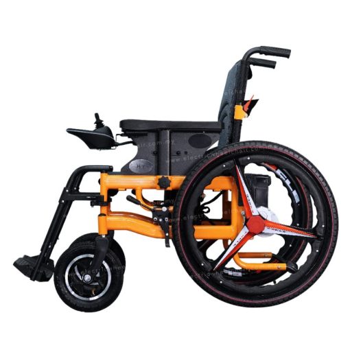 Electric Wheelchair Heavy Duty Sportrim 24" FRH001B - Image 5