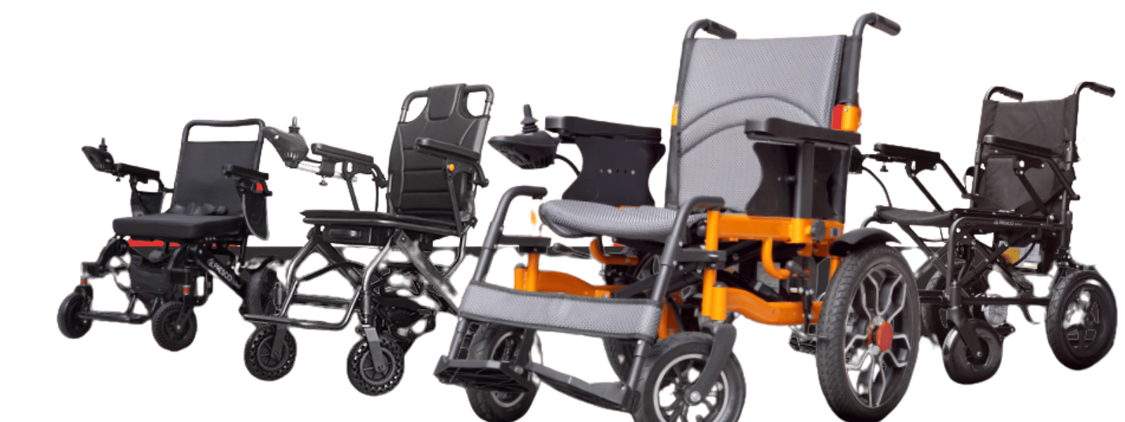 Several electric wheelchairs available for trade in. Consider an upgrade!