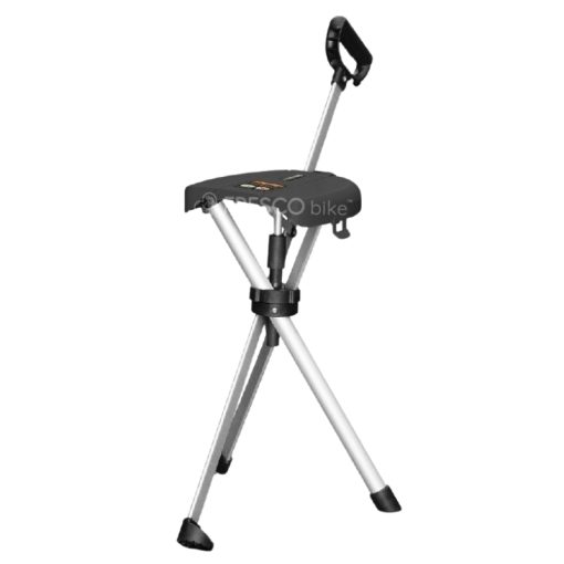 Tripod Chair Seat Cane Walking Stick FWJ178: Portable seat with integrated walking stick, ideal for rest and support.