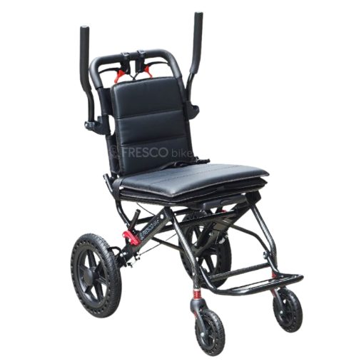 Lightweight Portable Wheelchair FAGAL007C: 9kg foldable travel wheelchair, easy to transport.