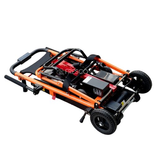 Mini Electric Stair Climbing Wheelchair FSW14: Portable, lightweight electric wheelchair designed for stair climbing. Ideal for easy transport and maneuverability.