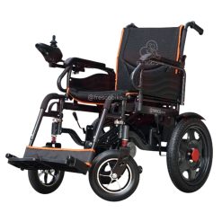Electric Wheelchair Heavy Duty 40kg Foldable Black A500