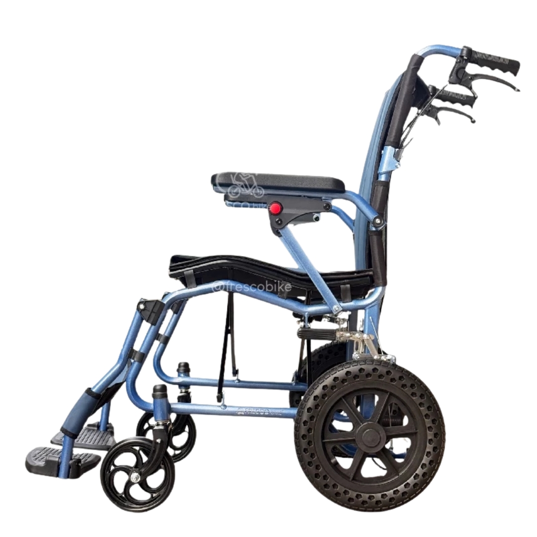 Lightweight Wheelchair Ergonomic Folding Manual Carbon Steel 12kg FAC867AJ-12 - Image 4