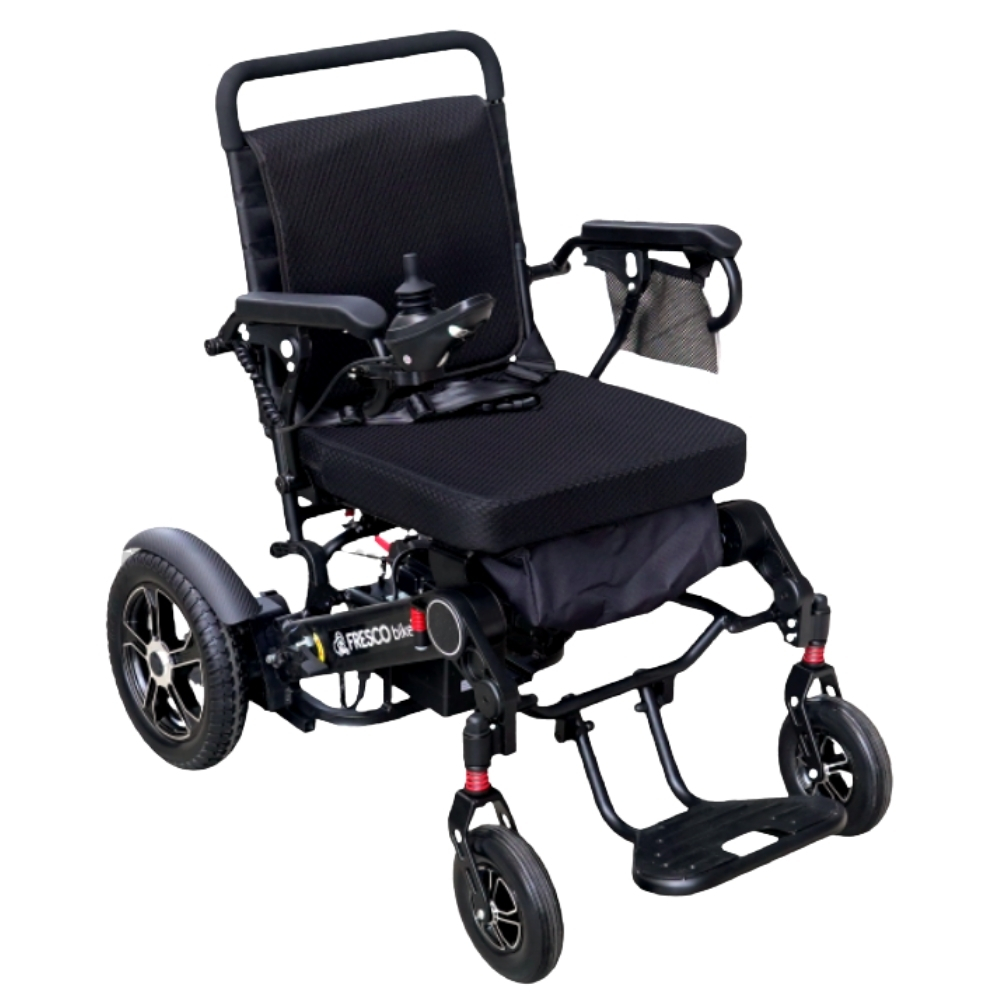 Electric Wheelchair Lightweight InstaSplit For Heavy Person 26kg F207 - Image 3