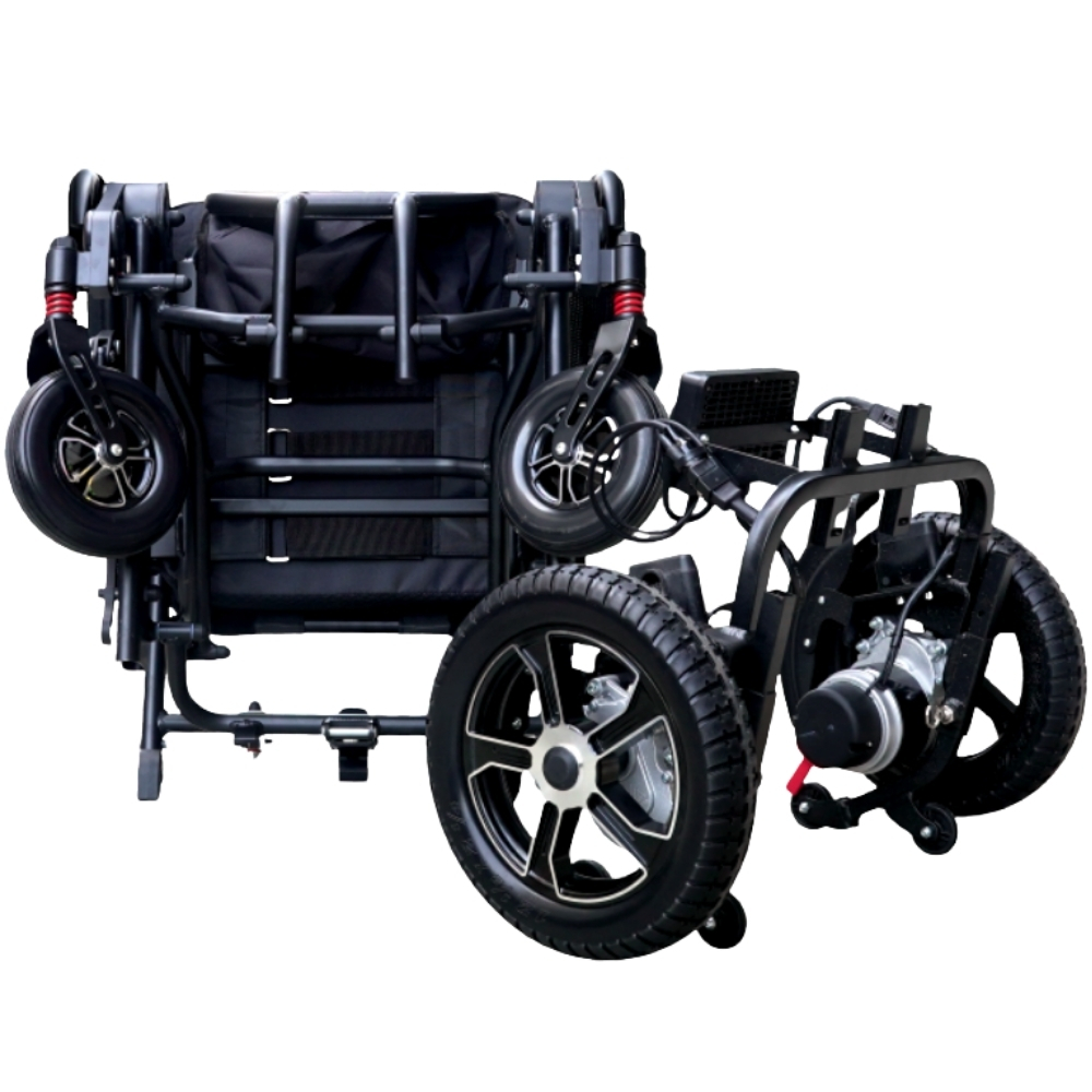 Electric Wheelchair Lightweight InstaSplit For Heavy Person 26kg F207 - Image 6