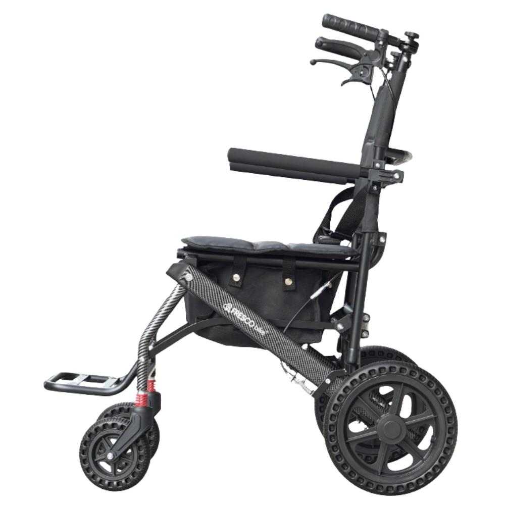 Lightweight Ergonomic Wheelchair Walker 3-in-1 Foldable 10kg FZY-5 - Image 6